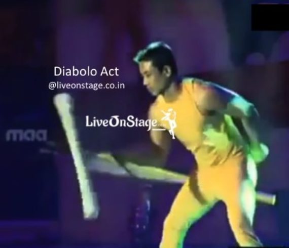 Diabolo Act, Circus Act, Circus Stunt Performer, Balancing Act, Interactive Act, Live On Stage,
