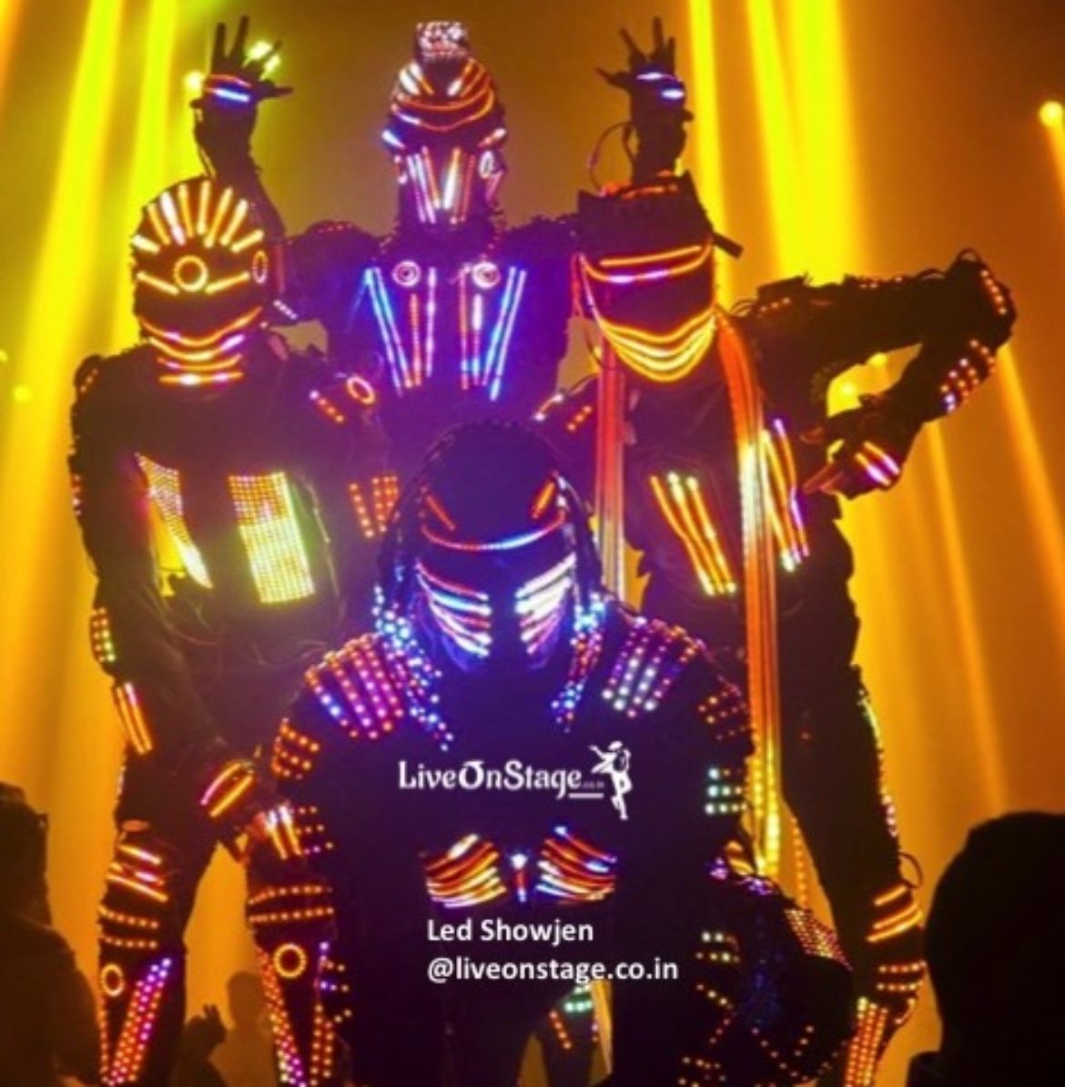 Led Shows, Led Costume Shows, Led, Interactive Shows, Stage Shows, Live On Stage, Live On Stage Entertainment,