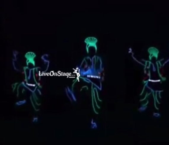 Tron Act, Tron Bhangra Act, Led Interactive Act, Led Act, Stage Performer, Live On Stage, Live On Stage Entertainment, Wedding Entertainment, Corporate Entertainment, Stadium Events, Stadium Performers, Sports Events