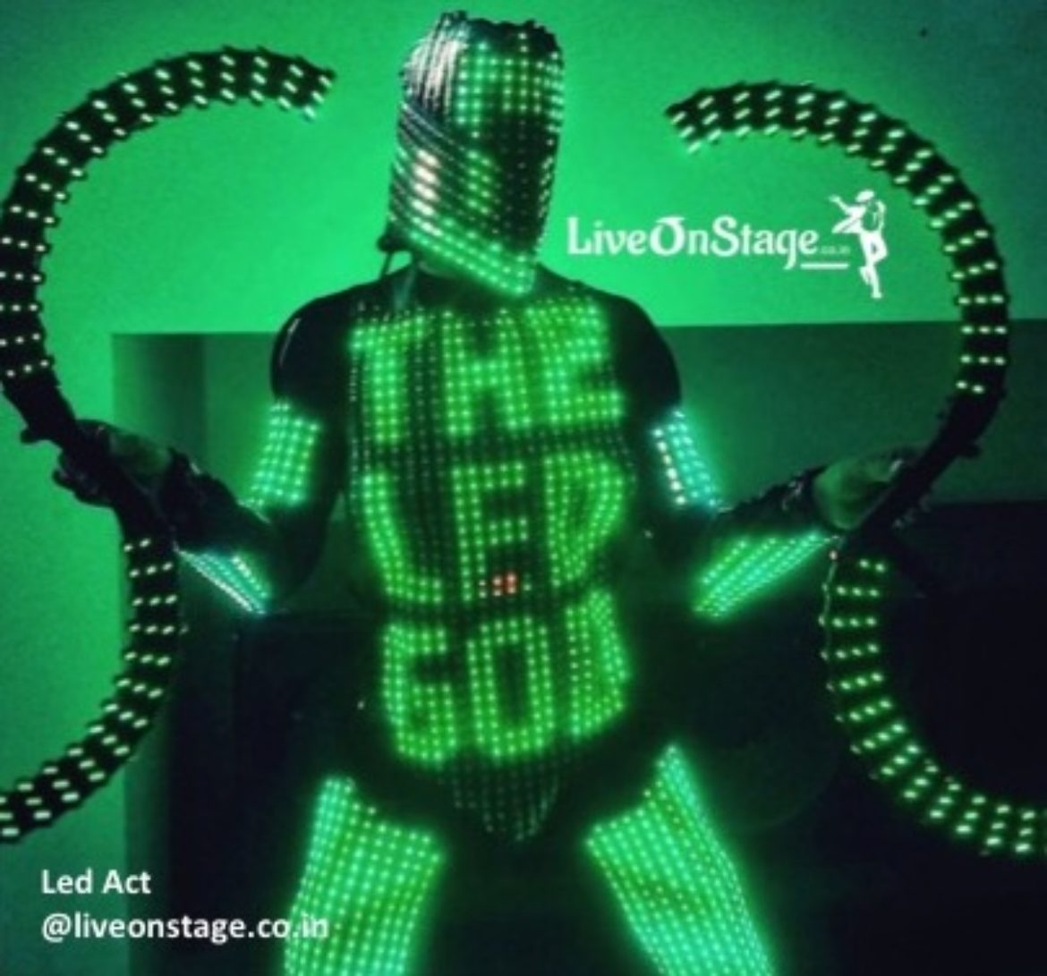 Led Shows, Led Costume Shows, Led, Interactive Shows, Stage Shows, Live On Stage, Live On Stage Entertainment,