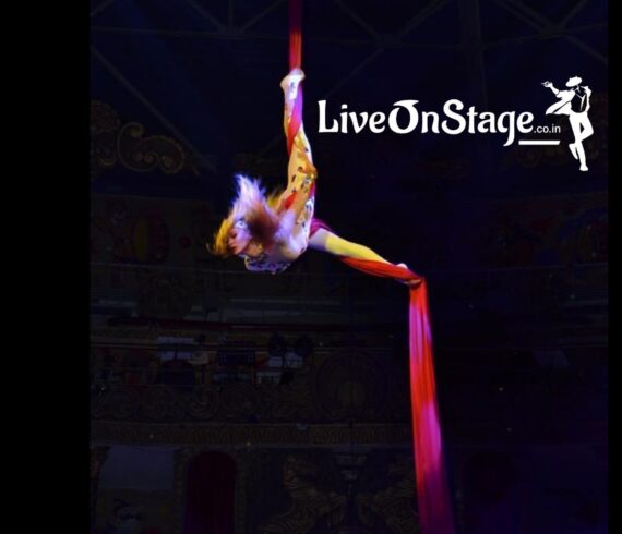 Aerial Act, Aerial Silk act, Aerial hoop act, Aerial net act, Aerial Chandelior act, Contortion act, Circus show, circus performer, stage show, stage performer