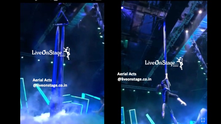 Aerail Acts, Aerial Silk, aerial hoop, aerial cube, aerial triangle, Aerial group act, stimts circus performer, circus artists, Stage shows