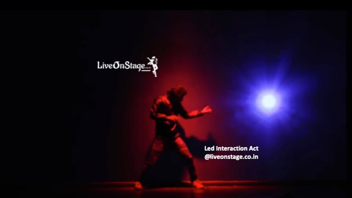 Led Interactive Act, Technology, dancers, Led, 3d act