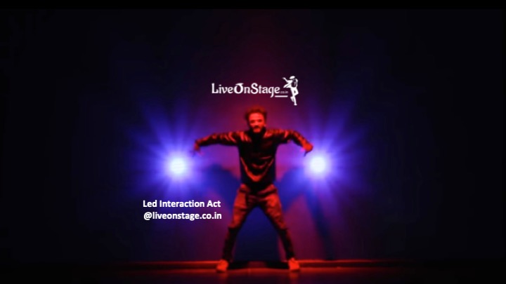 Led Interactive Act, Technology, dancers, Led, 3d act