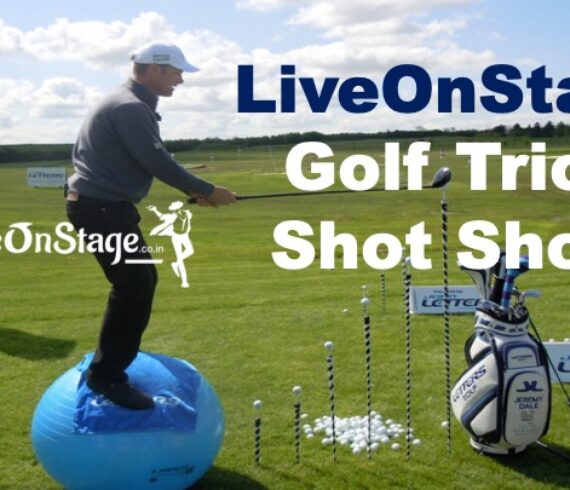 Golf Trick Shot show, Golf Tricksters, A Day of Golf, Golf Tournament, Golf Half time Entertainment. LiveOnStage